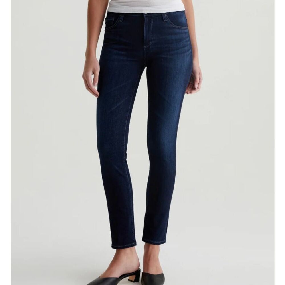 AG Adriano Goldshmied the prima cigarette leg mid rise jean 27